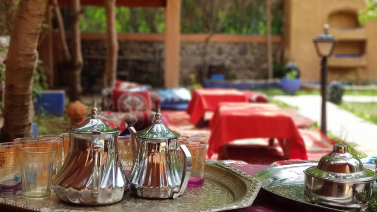 Hotel Restaurant Les Etoiles Du Toubkal Imlil  Zewnętrze zdjęcie